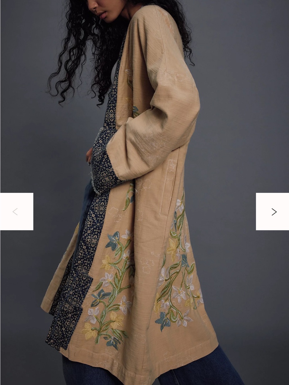 Henlow Embroidered Duster